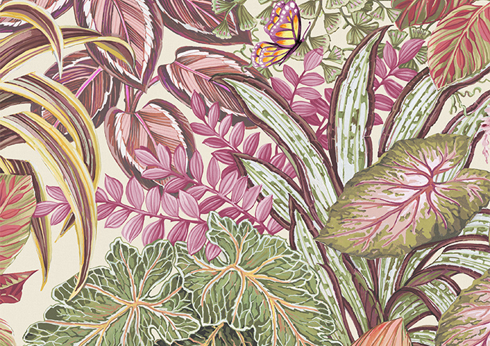 Canopy, Blood Orange - Motorised Roman Blind - Image 7